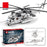 Transport Helicopter Puzzle Assembled Building Block Toys Model