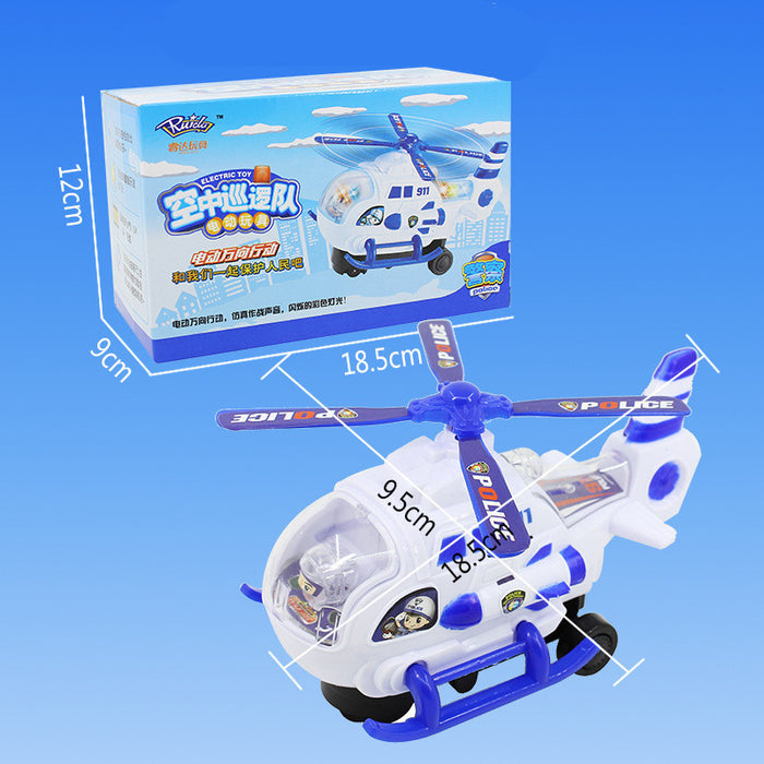 Hot Sale Of Ground Stall: Spiral Helicopter With Light And Music