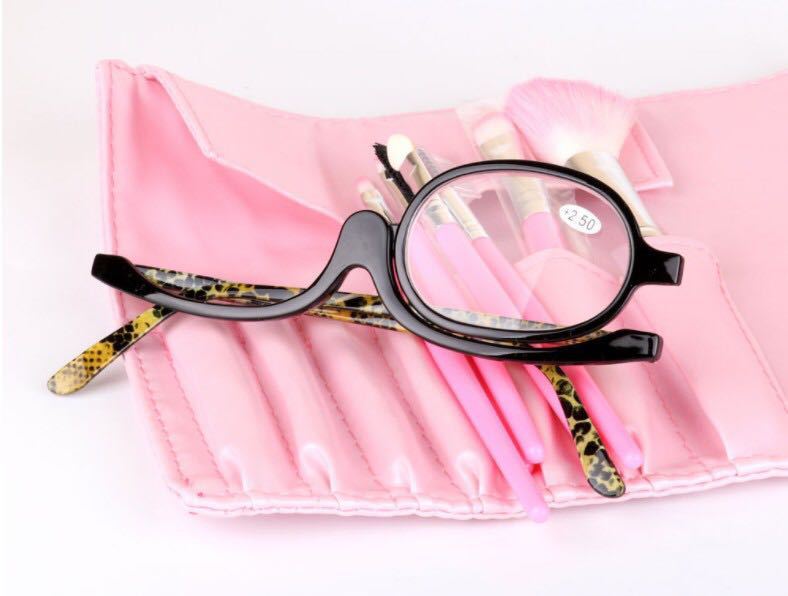 Makeup reading glasses