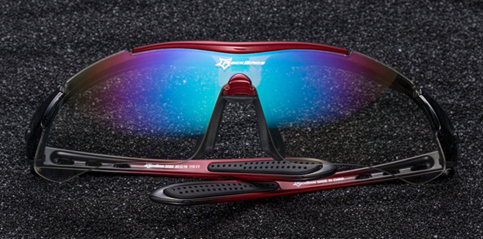 Polarized riding glasses