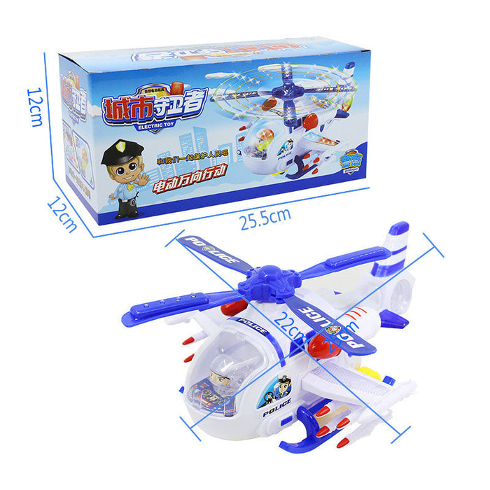 Hot Sale Of Ground Stall: Spiral Helicopter With Light And Music