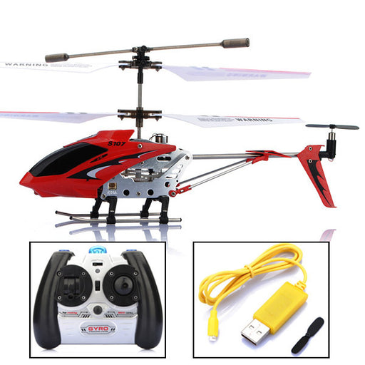 Original Syma S107G S107 3.5CH RC Helicopter With Gyro Radio Control Metal Alloy Fuselage R C Helicopter Toys