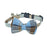 Pet Collar Bell Bow British Plaid