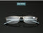Elderly Presbyopic Glasses Square Half Frame Metal Glasses
