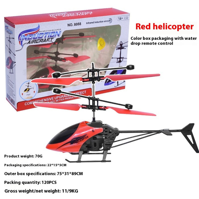 Induction Helicopter Remote Control Aircraft Children's Toy