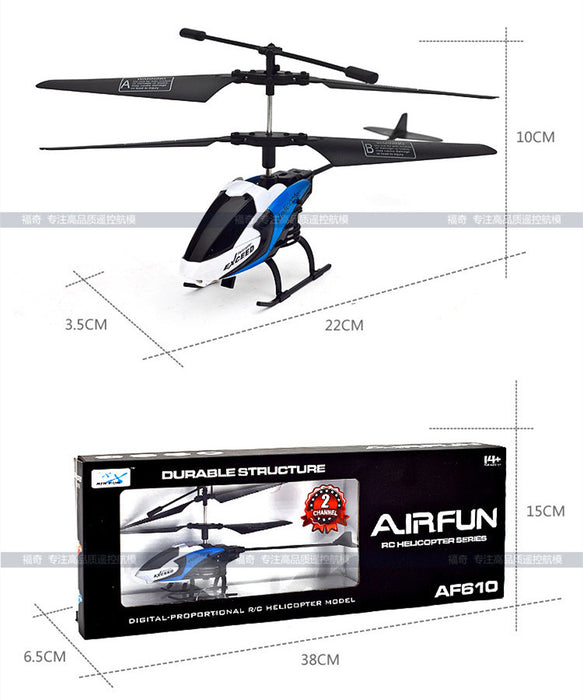 Remote Control Aircraft, Children's Rechargeable Helicopter Toy