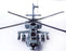 The Amide-12129 1/35 AH-64A Helicopter "South Carolina" Assembled