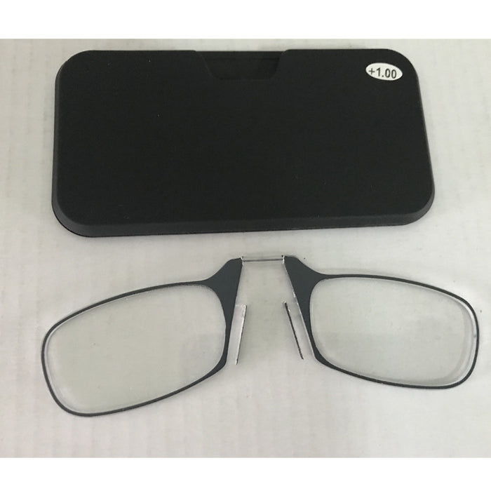 Clip-on reading glasses SOS wallet emergency glasses