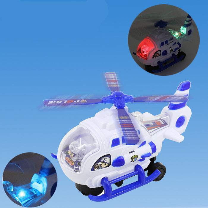 Hot Sale Of Ground Stall: Spiral Helicopter With Light And Music