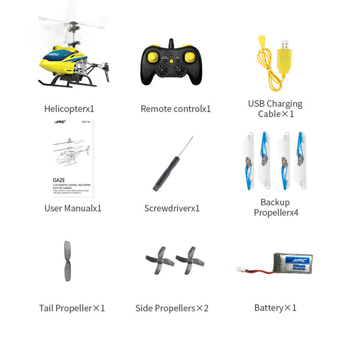 Remote control helicopter 2.4G HD