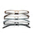 Elderly Presbyopic Glasses Square Half Frame Metal Glasses