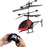 Two-way remote control helicopter with lights