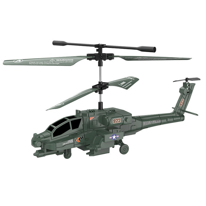 Apache Remote Control Helicopter Anti-fall Armed With Gyroscope